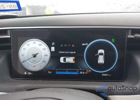 2022 Hyundai Tucson Limited z USA, uszkodzony, nr VIN 5NMJECAEXNH133888